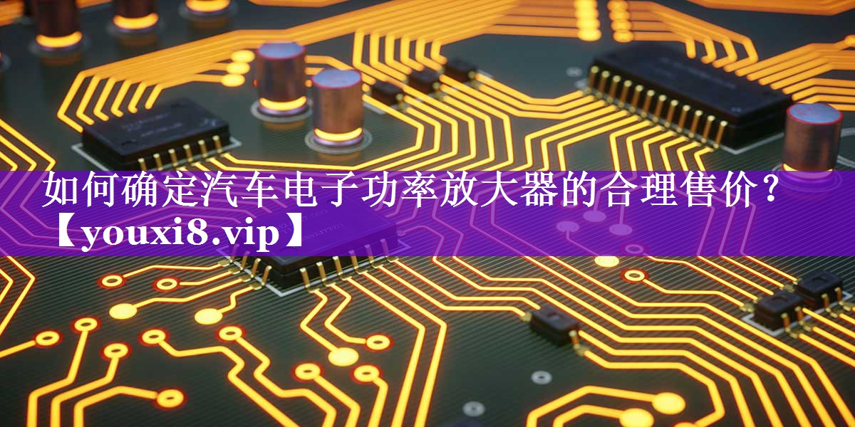 如何确定汽车电子功率放大器的合理售价？